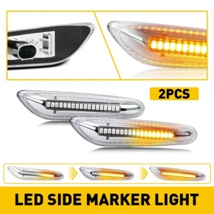 Luces marcadoras laterales delanteras LED SMD para montaje BMW E90 E82 E92 E46 E83 E60 - Imagen 1 de 11