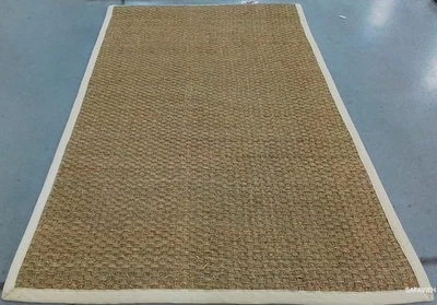 Alfombra de hilo roto marfil natural 5'-0" x 8'-0", precio reducido 1172791881 NF114J-5 Foto 1 de 4