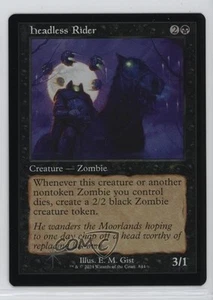 2019 Magic The Gathering: Secret Lair Drop Series Foil Headless Rider #844 1d14 - Picture 1 of 3