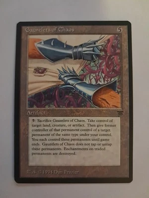 Gauntlets of Chaos LP Legends MTG Magic the Gathering - Image 1 of 4