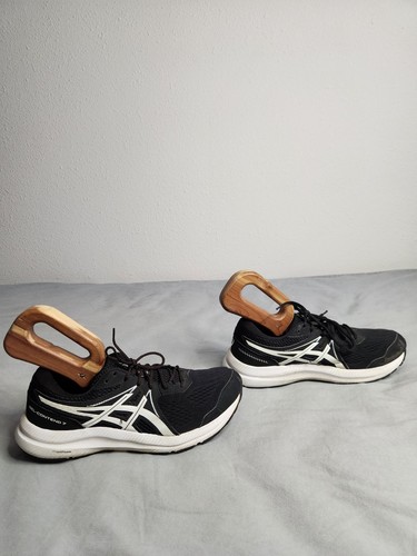 Scarpe Asics Gel Contend 7 uomo taglia 8 nero bianco sneakers corsa 1011B040