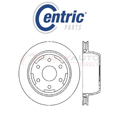 Centric C-TEK Disc Brake Rotor for 2001-2006 Chevrolet Silverado 1500 4.3L qa Foto 1 de 4