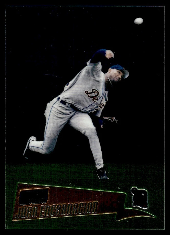 2000 Stadium Club Chrome Juan Encarnacion Detroit Tigers #162 - Image 1 of 2