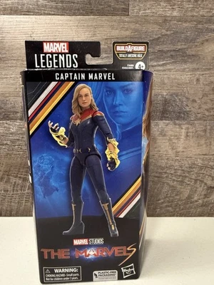 Marvel Legends The Marvels: Captain Marvel NIP (2022 Hasbro) Hulk BAF - Image 1 of 3