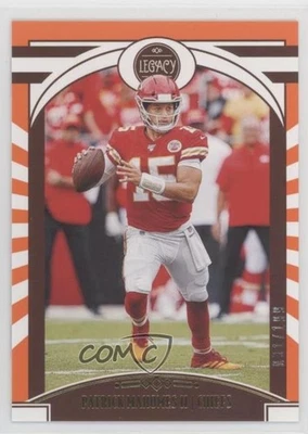 2020 Panini Legacy Orange 31/199 Patrick Mahomes II #38 - Image 1 of 3