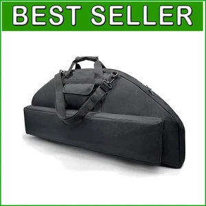 Lightweight Soft Compound Bow Case with Padded Protection and Arrow Pocket - Picture 1 of 2