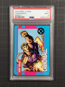1992 Impel The Uncanny X-Men #7 Cannonball PSA 9 - Picture 1 of 2