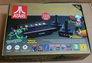 Atari Flashback 9 Gold Mini Konsole mit 120 Spiele inkl.2 Controller HDMI - Bild 1 von 3