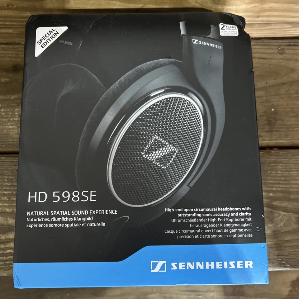 Sennheiser HD 598 SE Special Edition Headphones / Over-Ear / SEALED - Image 1 of 4