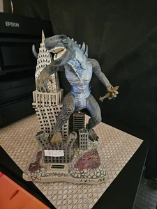 Godzilla Empire State Building Animated Bank Trendmasters Vintage 1998 - Picture 1 of 4