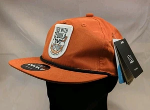 Horse Power Boots Braid Rope Hat 5 Panel Decky Snapback Tied With Tequila Patch - Picture 1 of 8