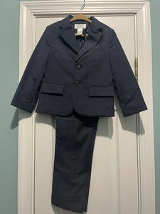Janie and Jack 2-teiliger Anzug für besondere Anlässe Jungen Kleinkind marineblau Wollmischung - Bild 1 von 2