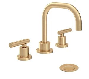 Symmons Dia Widespread Two-Handle Bathroom Faucet with Push Pop Drain Assembly - Picture 1 of 6