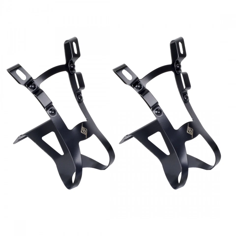 Origin8 Large Steel Double Toe Clips with Dual-Bridge Design & Adjustable Fit - Image 1 of 1