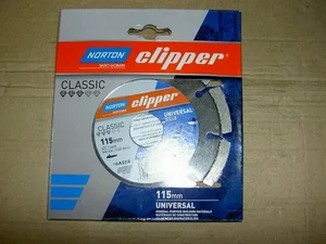 Norton Clipper Diamond Cutting Disc Classic Laser 115 x 22,23 mm 70184626834 - Picture 1 of 1