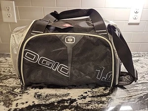 OGIO Duffel Bag Sport Gym Travel Black/Silver Athletic Shoulder Strap NWT Duffle - Picture 1 of 11