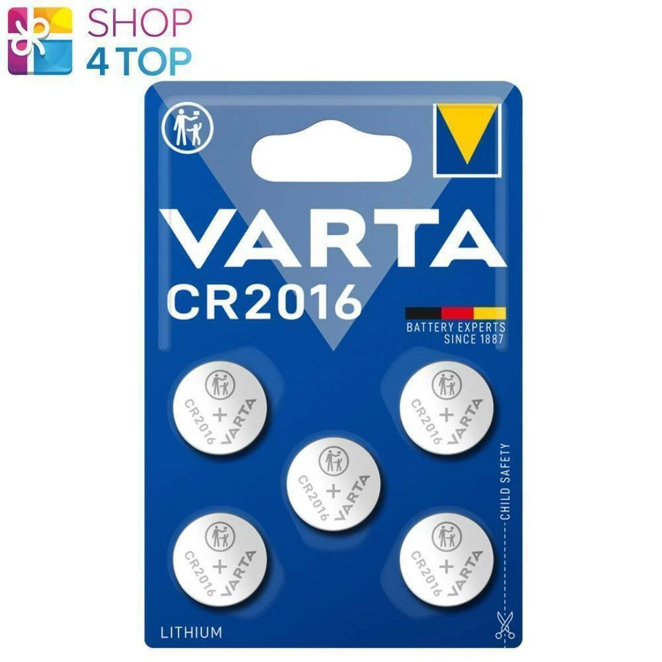 5 VARTA Cr2016 Lithium 3V Without Mercury Exp 2033 China 5 - Image 1 of 1