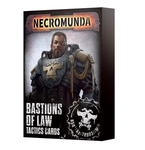 NECROMUNDA: BASTIONS OF LAW - TACTICS CARDS - WARHAMMER - 9/27 - Picture 1 of 1