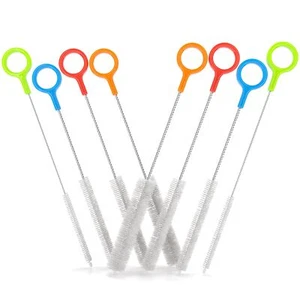 Heavy Duty Cleaning Brushes Set of 8 - Extra Long Straw Cleaners for Metal an... - Picture 1 of 6