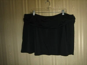 womens a shore fit swim skirt size 18W black - Picture 1 of 3