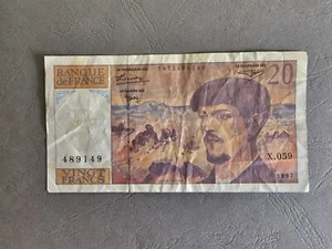 Billet France 20 Francs (20 F) Debussy 1997 X.059 - Foto 1 di 6