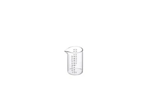 Mini Messbecher 50 ml aus Glas | 18520 - Bild 1 von 2