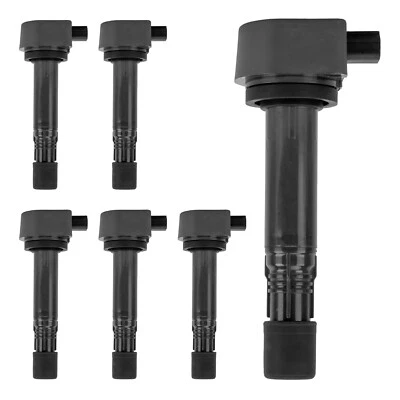 6x Fit For 2013-2015 Acura RDX 2009-2015 Honda Pilot Ignition Coils - Image 1 of 4