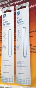 2 BULBS - 6 Watt 9" Under Cabinet Miniature Bi-pin F6 T5 Cool White Fluorescent - Picture 1 of 2