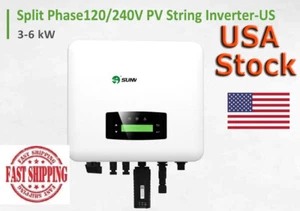 Inversor de Cadena, 120v/240v Fase Dividida, SW5KTL2-US Max 7kW SALIDA, SIN REJILLA DE ALIMENTACIÓN - Imagen 1 de 15