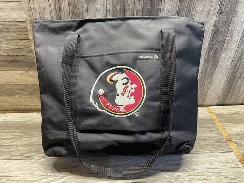 FSU Seminoles Black Tote Bag CLASSIC Florida State Tote A4 Cover