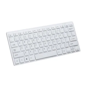 USB Wired Keyboard Compact White for Laptop Professional or Industrial Use - Picture 1 of 6