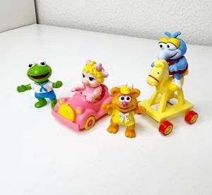 Vintage 1986 Mcdonalds Happy Meal Toys Muppet Muppets Babies Lot Of 4 Figures - Picture 1 of 9