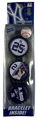 NEW Forever Collectibles New York Yankees Magnetic Bracelet - Image 1 of 2