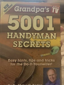 Grandpa's 5001 Handyman Secrets by Dr. Myles H.BADER Do-It-Your-Self Free Ship - Foto 1 di 3