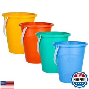 Holady 8 Inch Large Sand Beach Buckets Pail,Sand Bucket Water Bucket for Beac - Picture 1 of 5