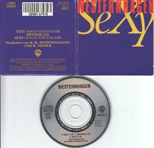 Westernhagen CD-SINGLE SEXY 5:30 min Maxi Version ( 3inch ) - Picture 1 of 1