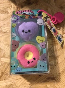 Fluffie Stuffiez Minis Plüsch lila Herz Donut - Bild 1 von 2