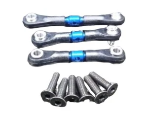 Barras de carril de aluminio GPM Racing azules con sartenes esféricos para Tamiya TT02 GPMTT2160BBEBK - Imagen 1 de 1