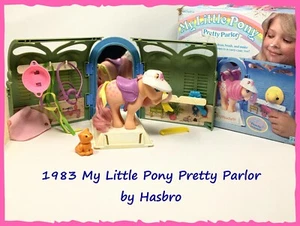 🐎 Vintage 1983 My Little Pony Pretty Parlor von Hasbro in Box mit Zubehör 🐎 - Bild 1 von 12