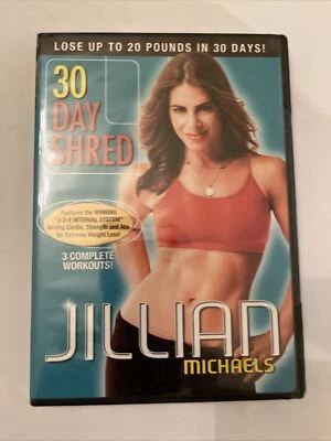 30 Day Shred DVD Jillian Michaels Exercise Fitness Workout Lose Weight New - Image 1 of 2