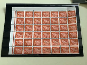 Ireland 1968 dog symbol mint never hinged stamps part sheet Ref A4415 - Picture 1 of 3