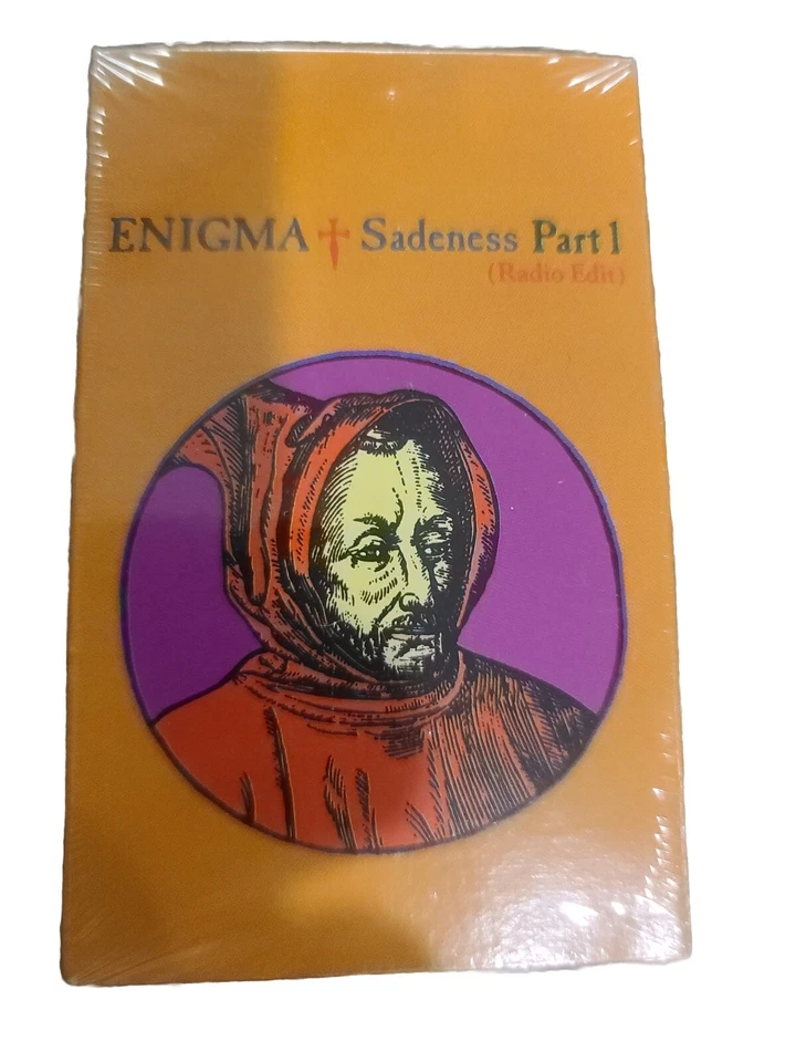 Enigma Sadness Part 1 Cassette Tape Single 1990 NEW SEALED - Imagem 1 de 4