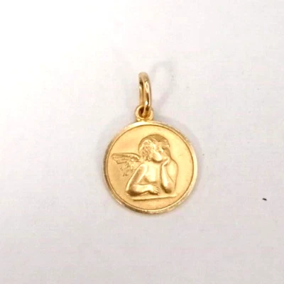 (MA2) Ladies 14k Yellow Gold 2.7 Grams Cherub/Angel Pendant - Size 3/4" - Image 1 of 4
