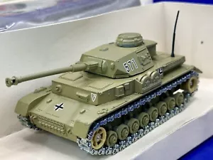 Solido con scatola Verem Metal WWII Tank tedesco giallo Dunkgelb Panzer IV Char 1/50 - Foto 1 di 13