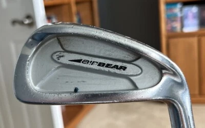 Nicklaus Air Bear Pro Carbon Single 4 Iron~Factory Shock Shield Steel Uniflex~RH - Image 1 of 4