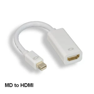 KNTK Mini DisplayPort to HDMI 1.3 Adapter for PC MAC TV Display Monitor MDP - Picture 1 of 2
