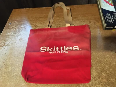 BOLSO DE MANO VINTAGE SKITTLES ROJO CARAMELO PRODUCTOS KONVEY / FOTOS REALES / MAL CAMINO052 Foto 1 de 4