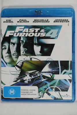 Fast & Furious 4 (2009 - Blu-Ray) Reg ABC  Preowned (D715) - Image 1 of 2
