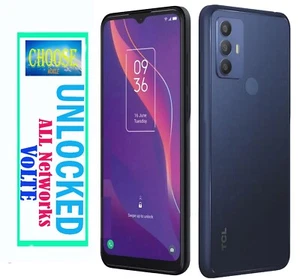 UNLOCKED }Dual SIM TCL 306 4G All SIM 3GB RAM Tri Rear Cam NFC VoLTE GPS Hotspot - Picture 1 of 7