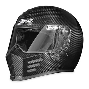 Simpson Motorcycle Outlaw Bandit 3 Helmet - Carbon Fiber - XL - Picture 1 of 8